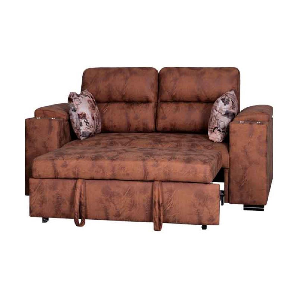 โซฟาเบด 2 ที่นั่ง AS FURNITURE NADIA LBWU12 สีน้ำตาล