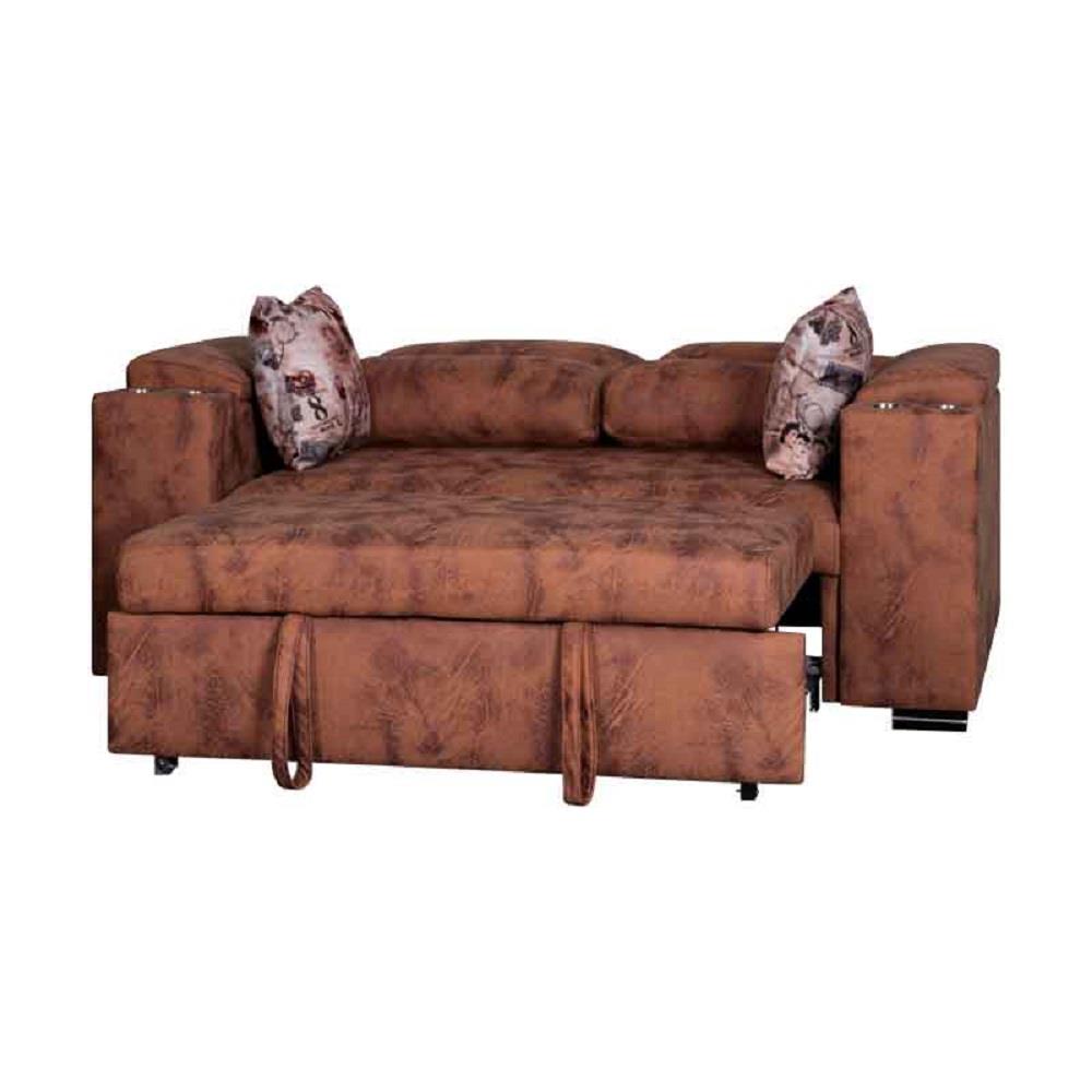 โซฟาเบด 2 ที่นั่ง AS FURNITURE NADIA LBWU12 สีน้ำตาล