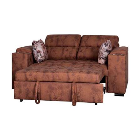 โซฟาเบด 2 ที่นั่ง AS FURNITURE NADIA LBWU12 สีน้ำตาล_5