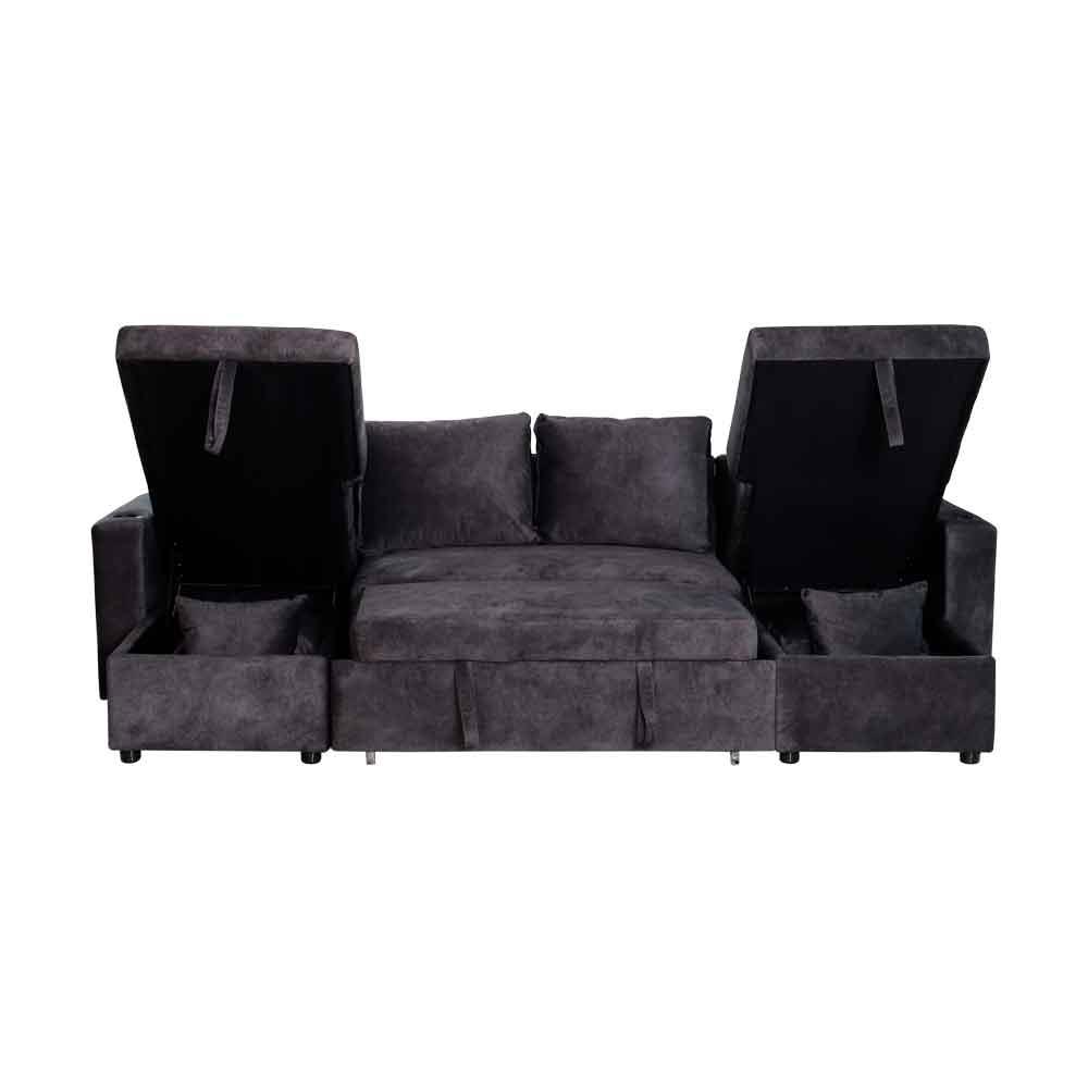 โซฟาเบด AS FURNITURE HYPER CGYU40 สีเทาเข้ม