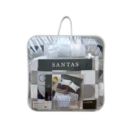ชุดผ้าปูที่นอน 6 ฟุต 7 ชิ้น SANTAS COTTON USA REVEL_6