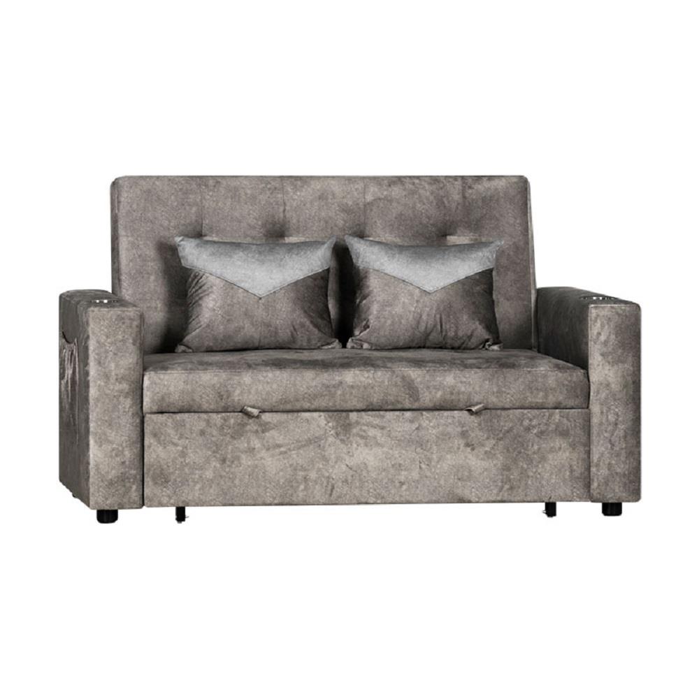 โซฟาเบด AS FURNITURE CHARLOTTE CGYU57 สีเทาเข้ม