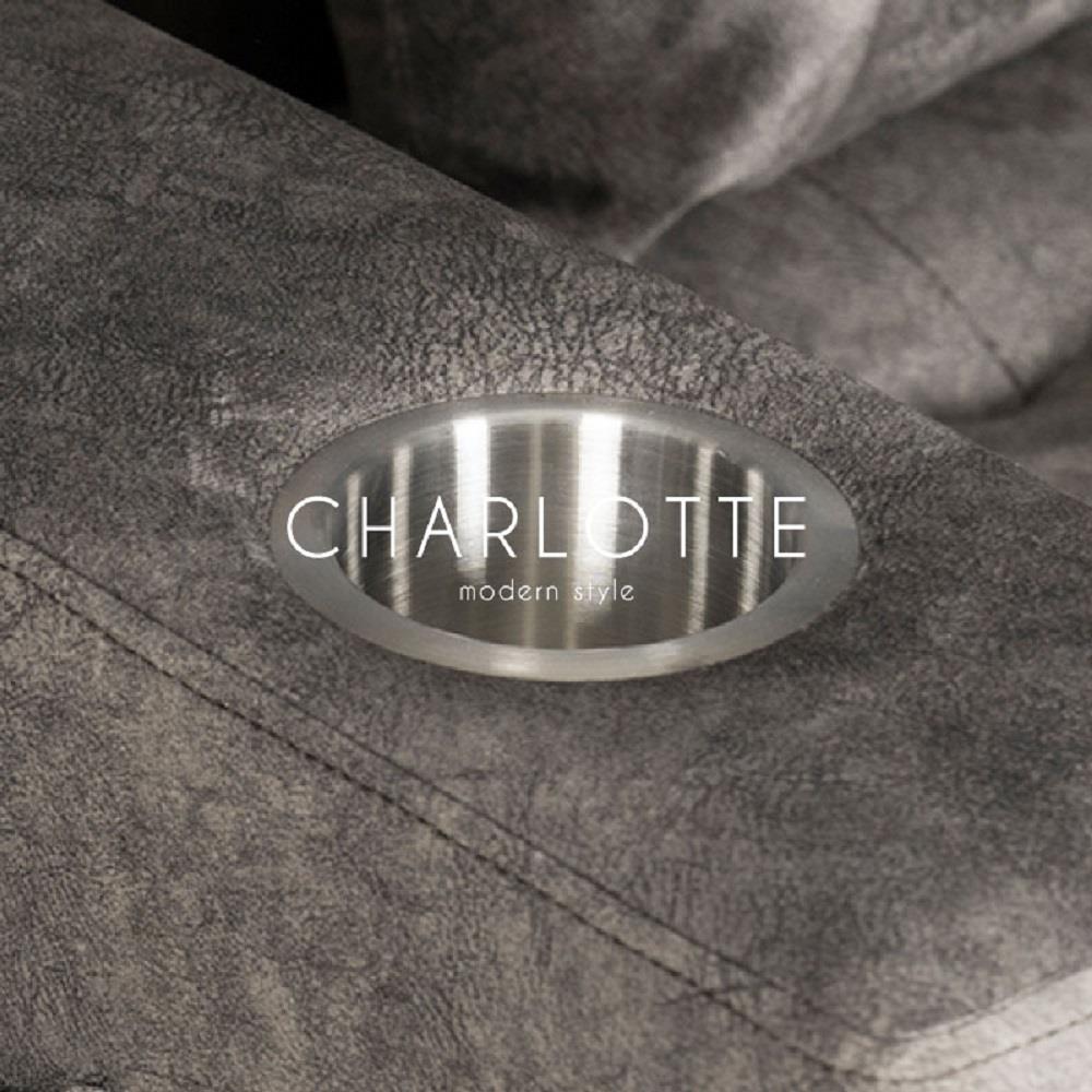 โซฟาเบด AS FURNITURE CHARLOTTE CGYU57 สีเทาเข้ม