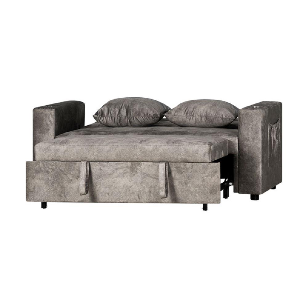 โซฟาเบด AS FURNITURE CHARLOTTE CGYU57 สีเทาเข้ม