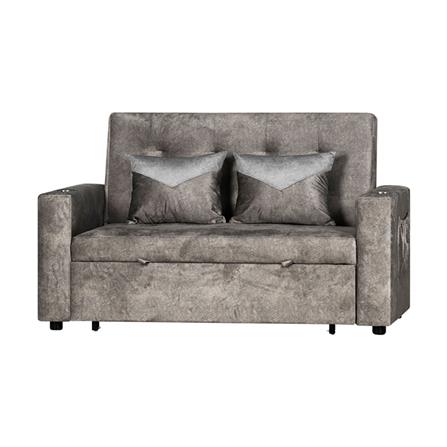 โซฟาเบด AS FURNITURE CHARLOTTE CGYU57 สีเทาเข้ม_0