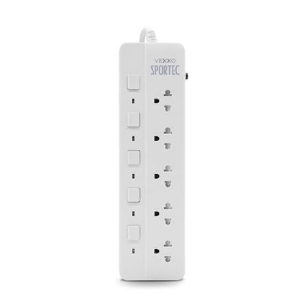 รางปลั๊กไฟ 5 ช่อง 5 สวิตซ์ VOX P-550 5 ม. (1 แถม 1)_3