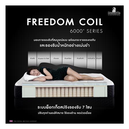 ที่นอน 3.5 ฟุต DUNLOPILLO FROSTBURG พร้อมชุดเครื่องนอน 7 ชิ้น_11