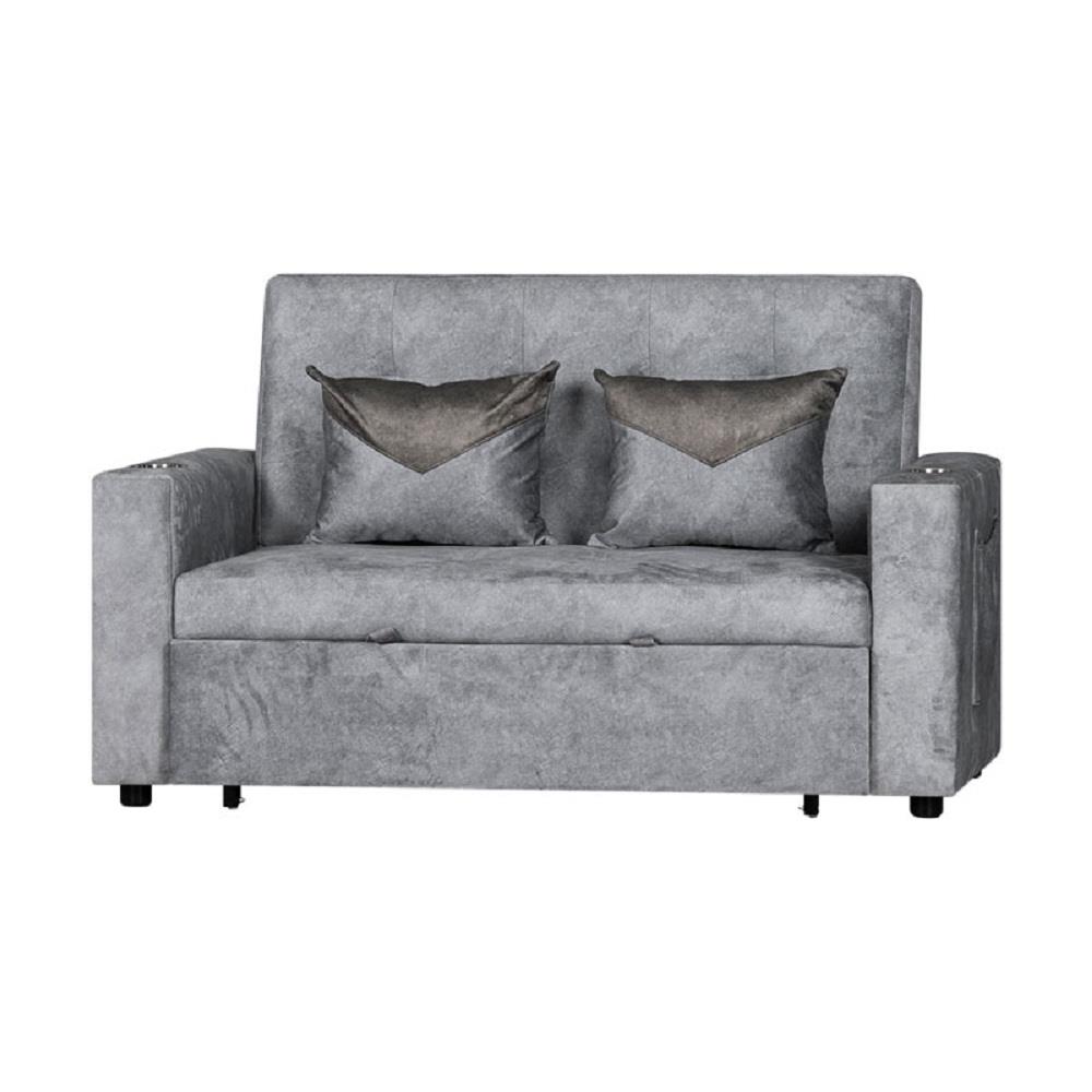 โซฟาเบด AS FURNITURE CHARLOTTE CGYU58 สีเทาอ่อน