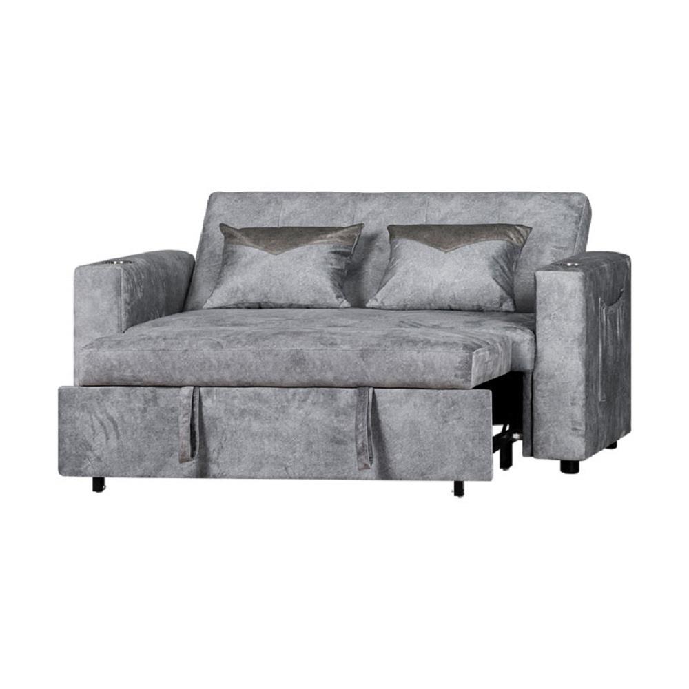 โซฟาเบด AS FURNITURE CHARLOTTE CGYU58 สีเทาอ่อน