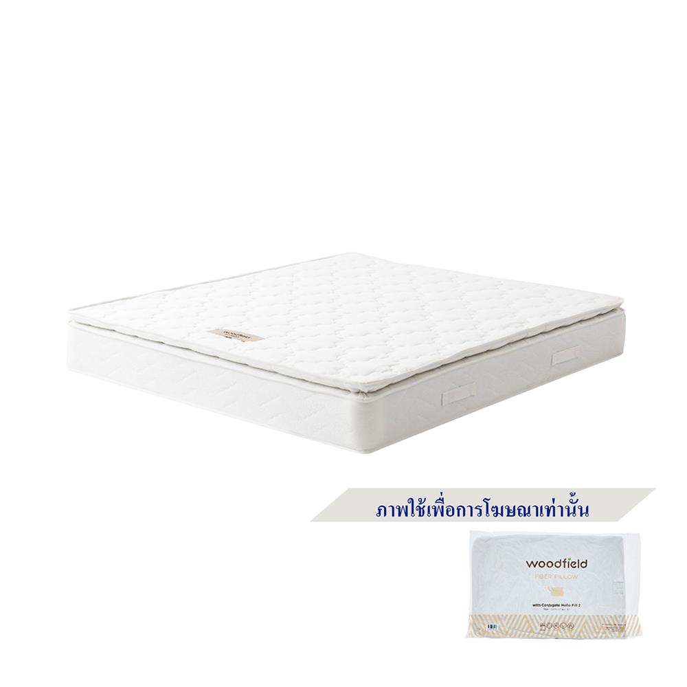 ที่นอน 3.5 ฟุต WOODFIELD W-5690 พร้อมหมอนหนุน 1 ชิ้น