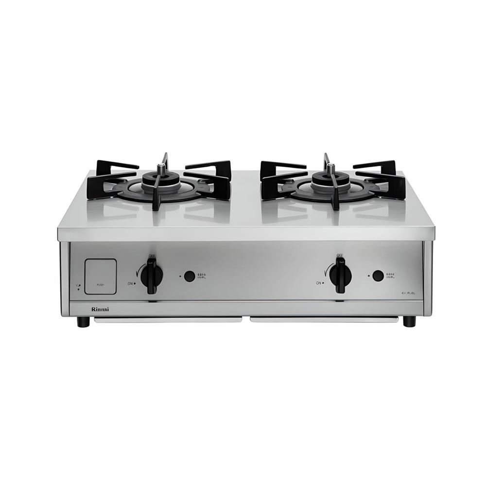 เตาแก๊สตั้งโต๊ะ 2 หัวแก๊ส RINNAI ET21-2STSY-S