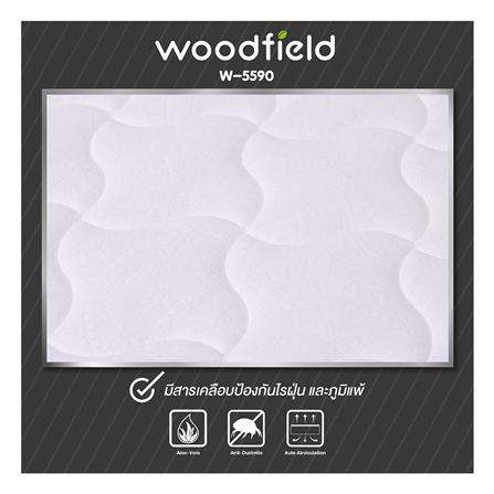 ที่นอน 5 ฟุต WOODFIELD W-5590 พร้อมหมอนหนุน 2 ชิ้น_4