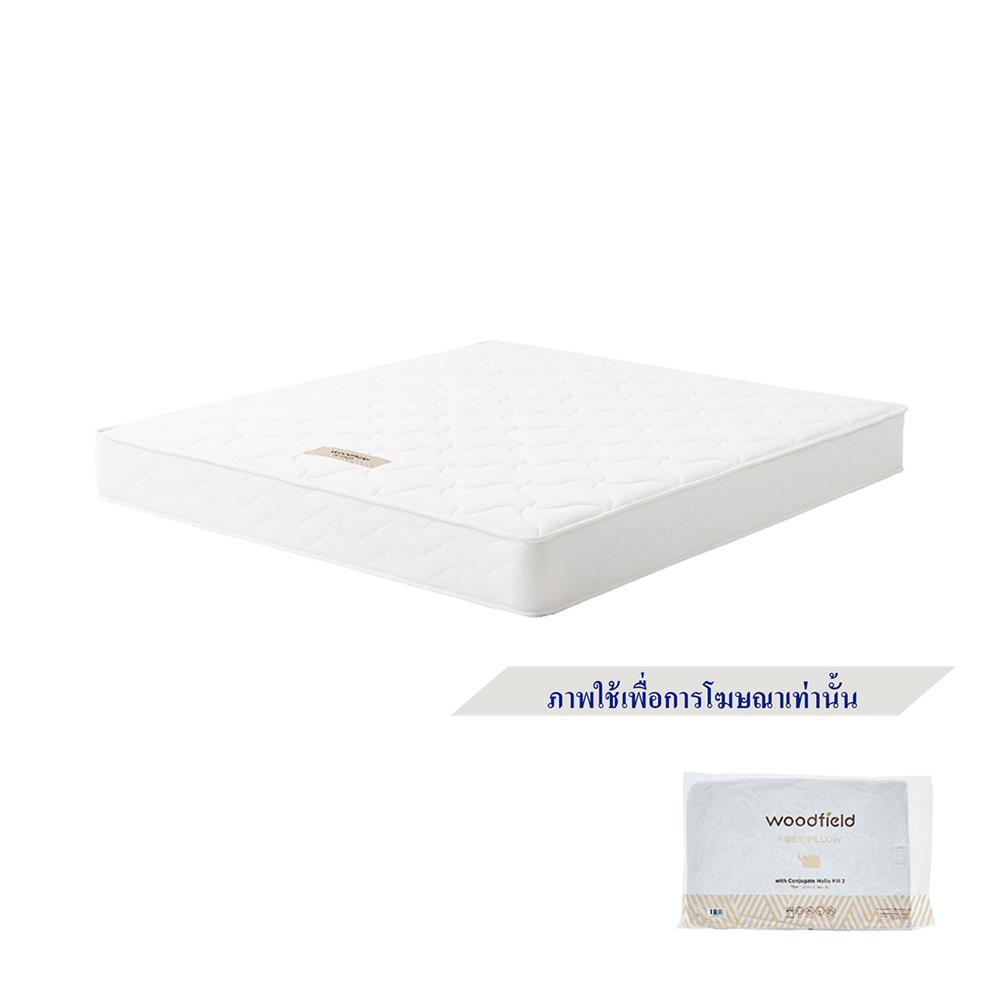 ที่นอน 3.5 ฟุต WOODFIELD W-5590 พร้อมหมอนหนุน 1 ชิ้น