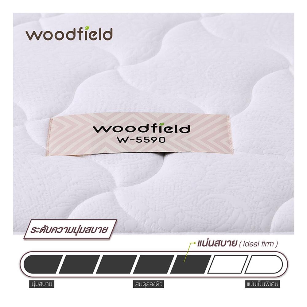 ที่นอน 3.5 ฟุต WOODFIELD W-5590 พร้อมหมอนหนุน 1 ชิ้น
