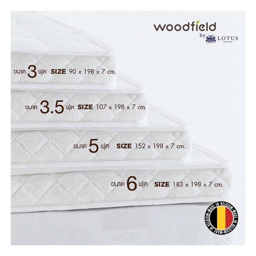 แผ่นรองนอน 3.5 ฟุต WOODFIELD JOUSSE