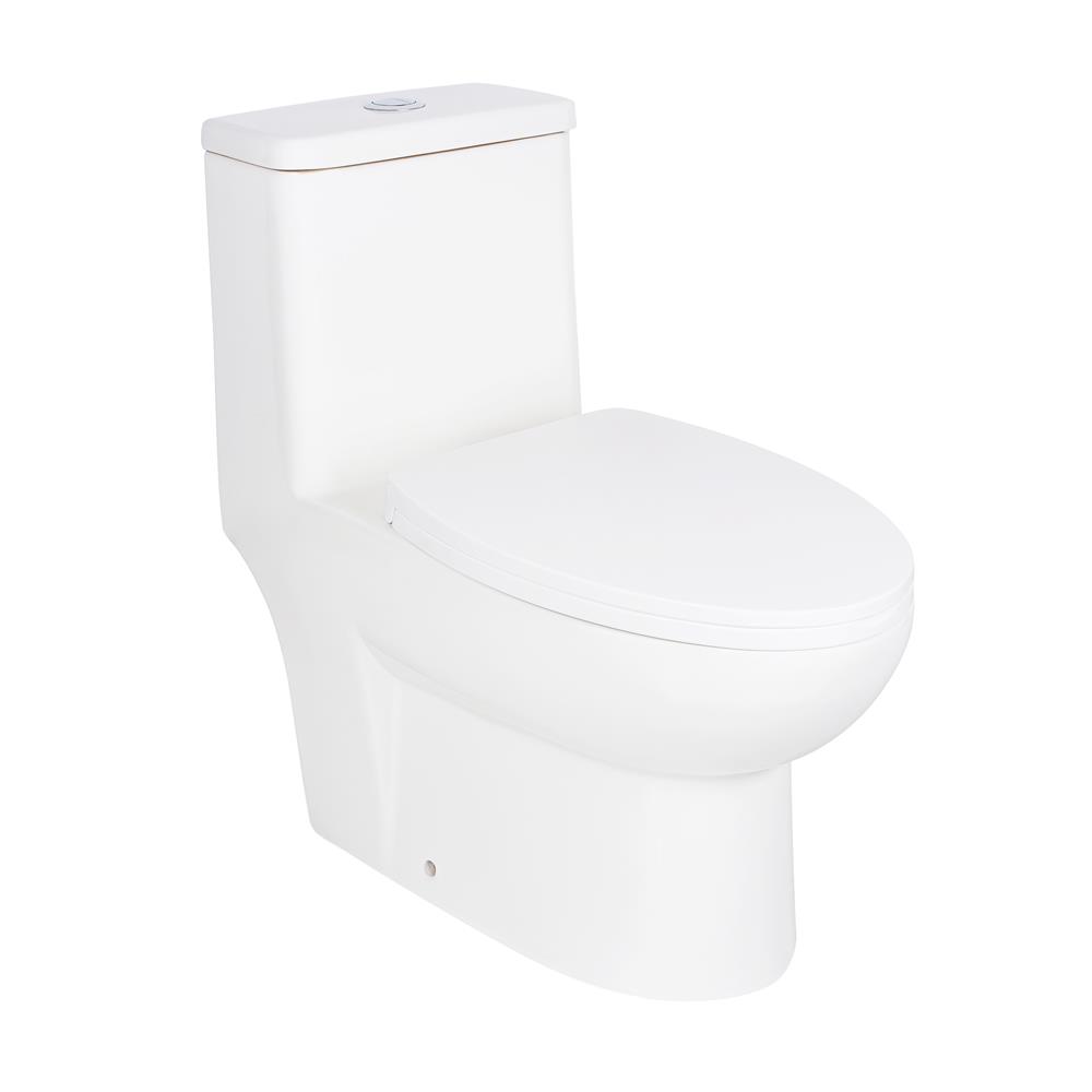 สุขภัณฑ์ 1 ชิ้น KARAT K-33295X-S-WK 3/4.5L สีขาว