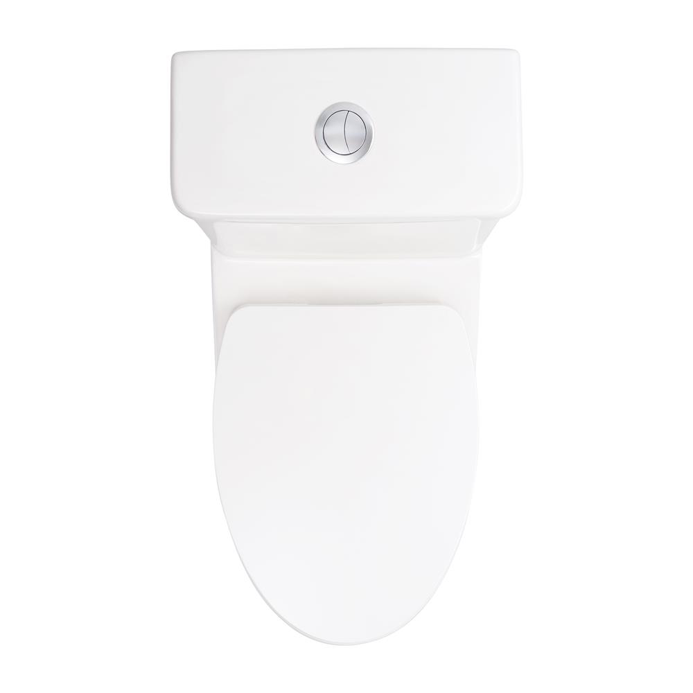 สุขภัณฑ์ 1 ชิ้น KARAT K-33295X-S-WK 3/4.5L สีขาว