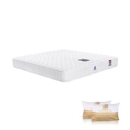 ที่นอน 5 ฟุต DUNLOPILLO CLASSIC พร้อมหมอนหนุน 2 ชิ้น_0