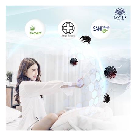 ที่นอน 6 ฟุต LOTUS ARCTIC ZEN พร้อมเครื่องนอน 11 ชิ้น_10