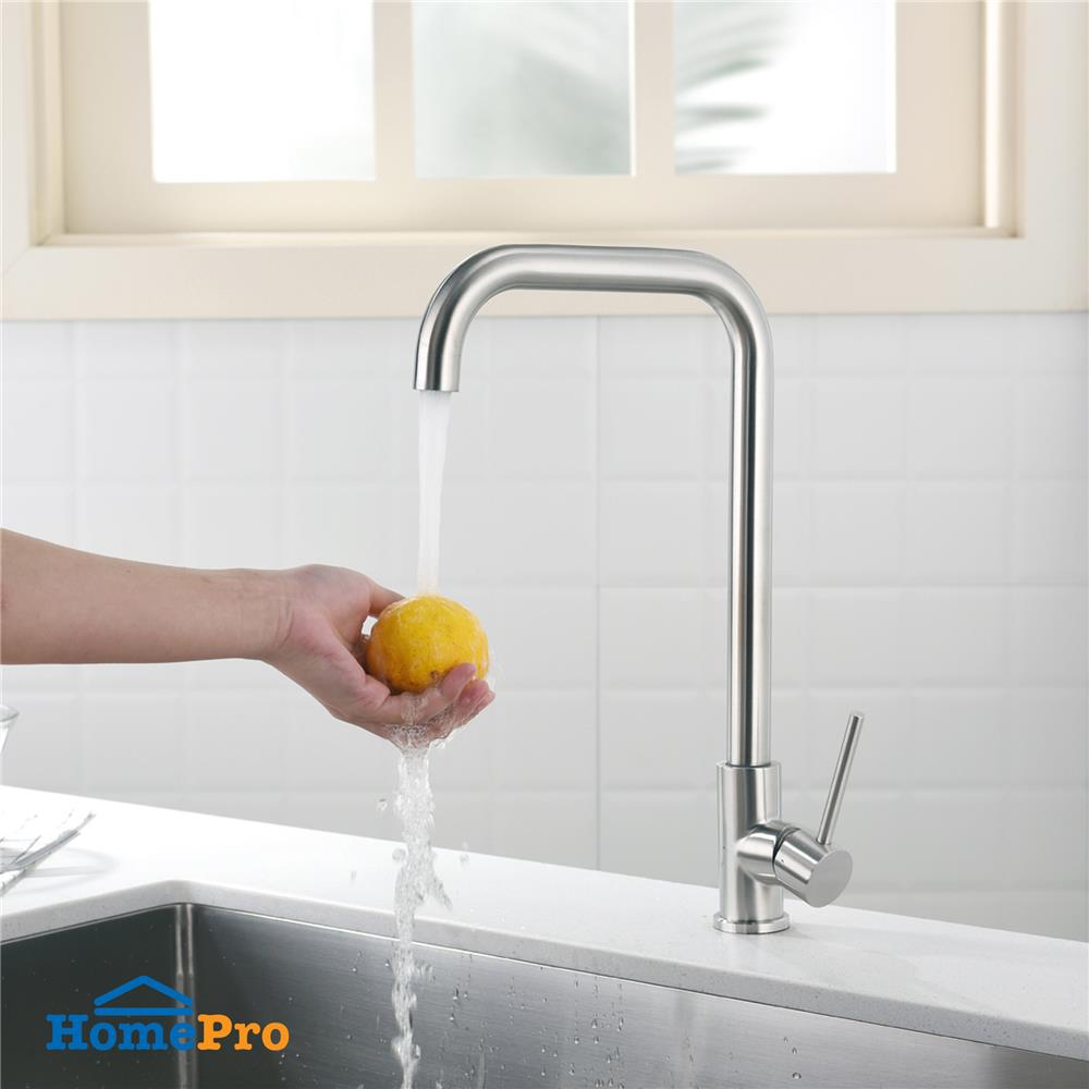 ก๊อกซิงค์เดี่ยวเคาน์เตอร์ WSP FTS-915NK สีโครม