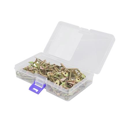 พุ๊กยิปซั่มปีกผีเสื้อ+สกรู DEXZON 12x30 มม. (แพ็ก 50 ชิ้น)_1