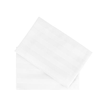 ปลอกหมอนหนุน PICASSO ลายริ้ว สีขาว แพ็ก 2 ชิ้น_1