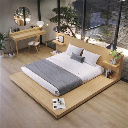 ตู้ข้างเตียง SB FURNITURE HAGI 19217663 50 ซม. สีไม้อ่อน_2