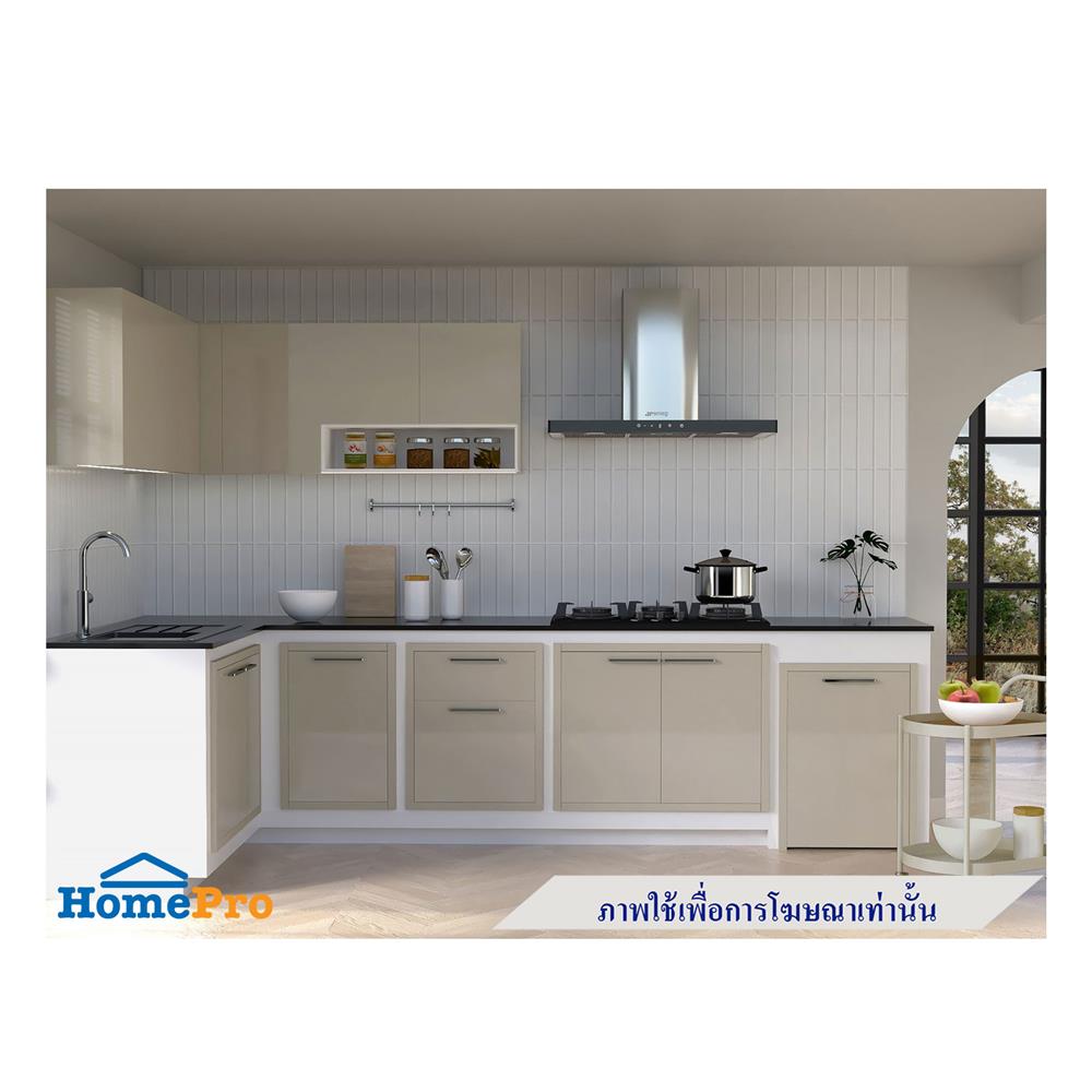 แผ่นปิดข้างตู้ CABIN HARIS 32x60 ซม. สีเบจ