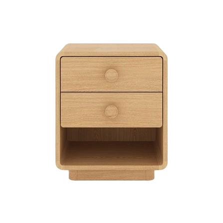 ตู้ข้างเตียง SB FURNITURE HAGI 45 ซม. สีไม้อ่อน_0