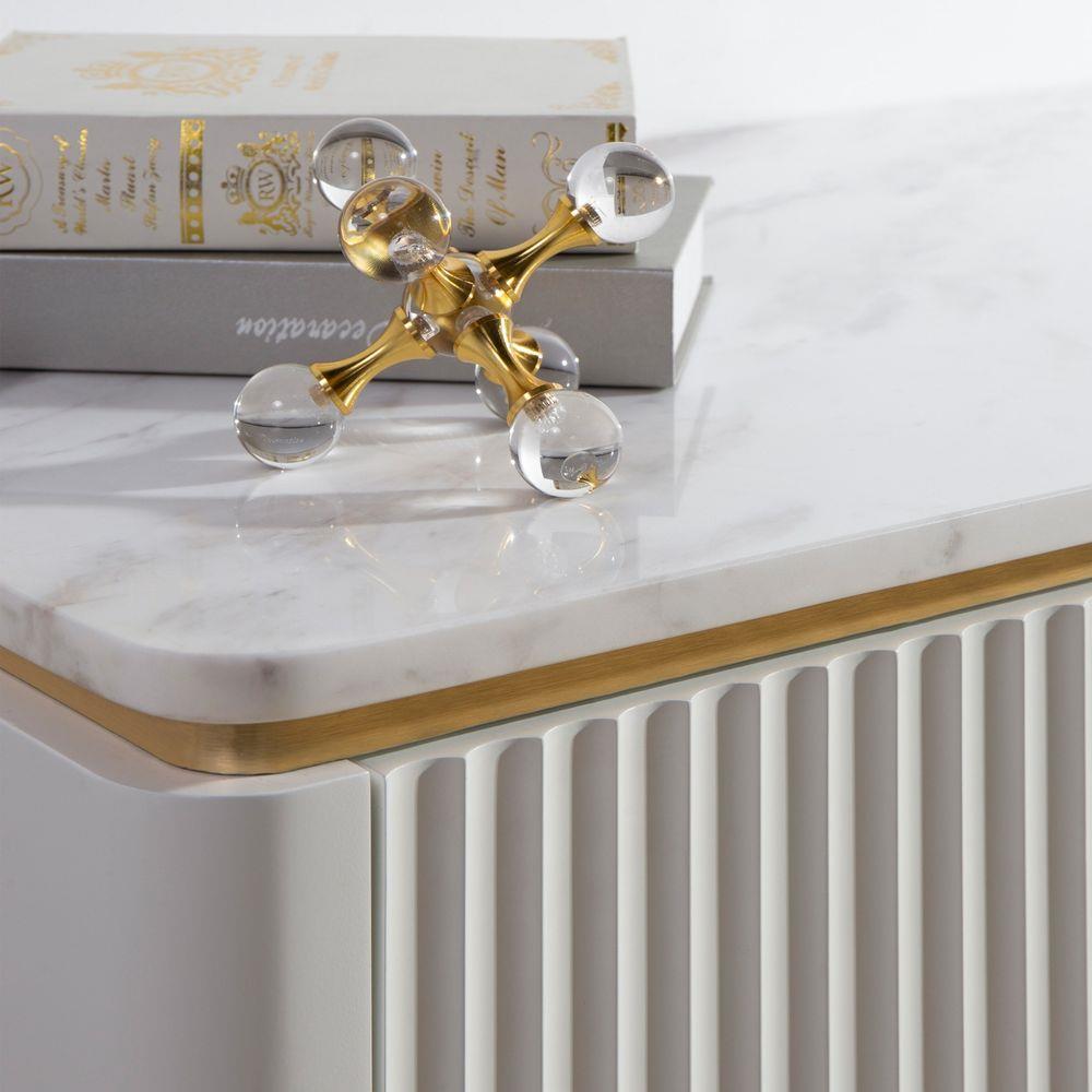 ตู้ข้างเตียง SB FURNITURE GALAR 58.5 ซม. สีขาว