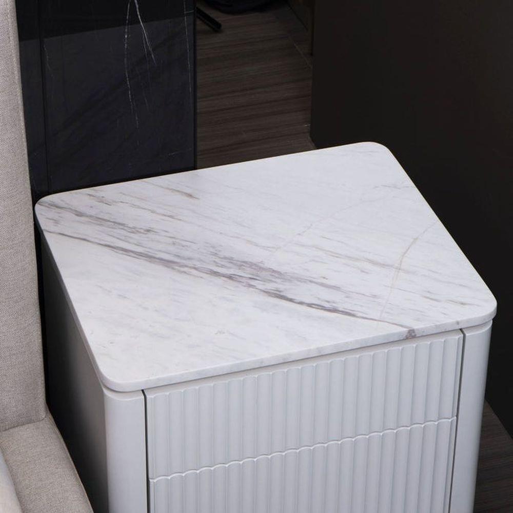 ตู้ข้างเตียง SB FURNITURE GALAR 58.5 ซม. สีขาว