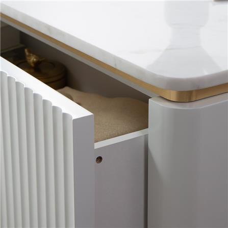 ตู้ข้างเตียง SB FURNITURE GALAR 58.5 ซม. สีขาว_2