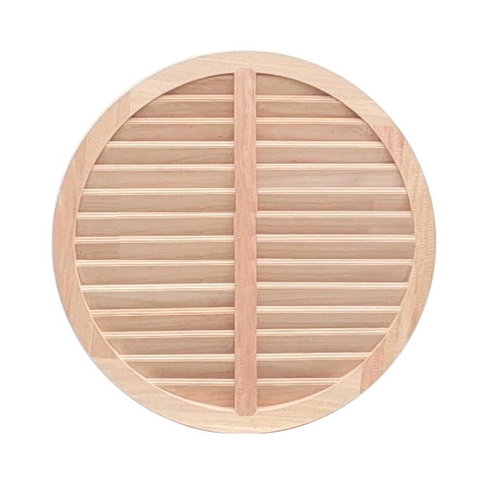 วงกบหน้าต่างโค้ง ไม้เนื้อแข็ง N999 MM2-K1 80x80 ซม. สีธรรมชาติ