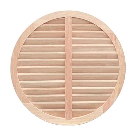 วงกบหน้าต่างโค้ง ไม้เนื้อแข็ง N999 MM2-K1 100X100 ซม. สีธรรมชาติ_0