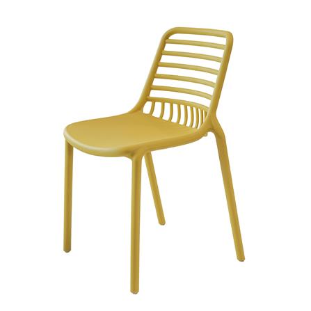 เก้าอี้พลาสติก PIONEER PN92346 สีเหลือง_0