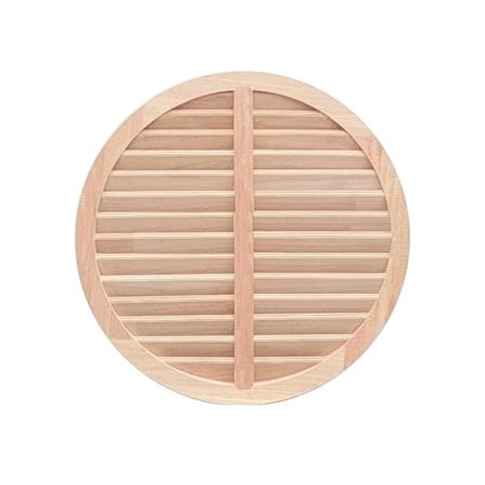 วงกบหน้าต่างโค้ง ไม้เนื้อแข็ง N999 MM2-K1 60x60 ซม. สีธรรมชาติ_0