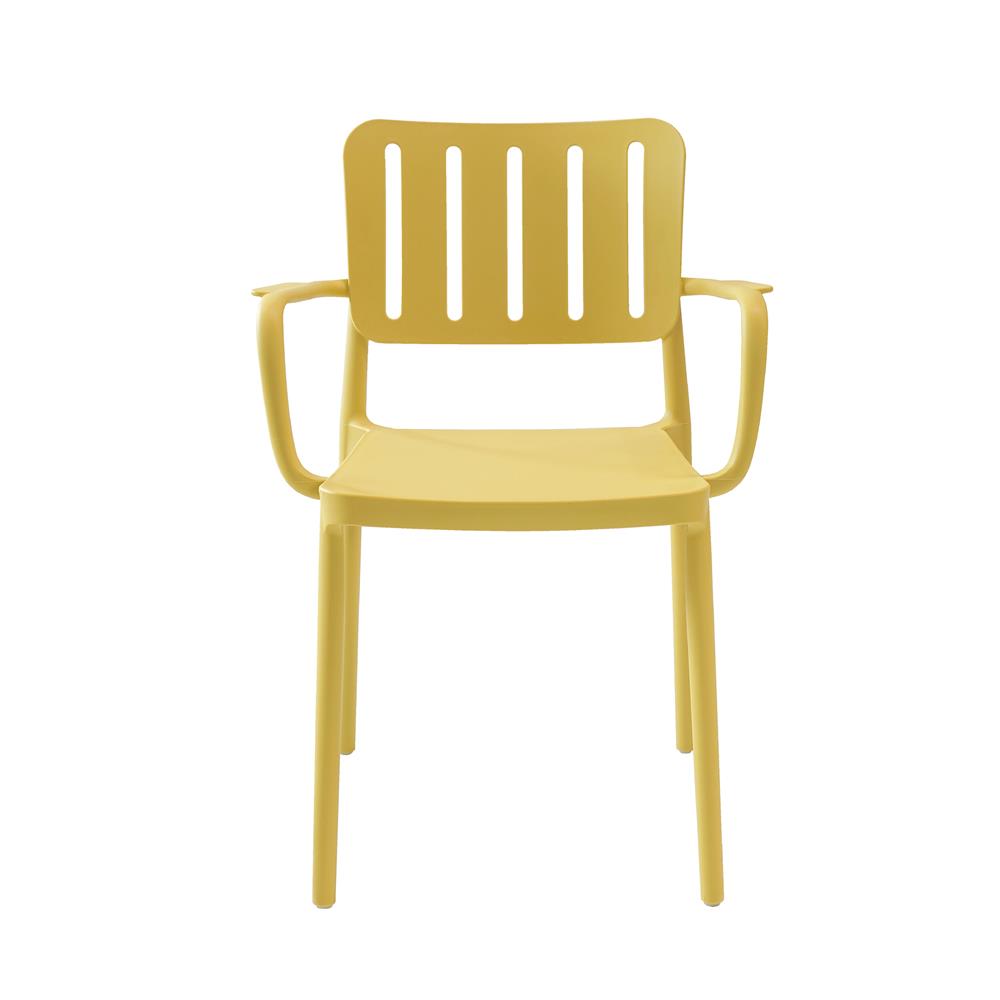 เก้าอี้พลาสติก PIONEER PN92659/1 สีเหลือง