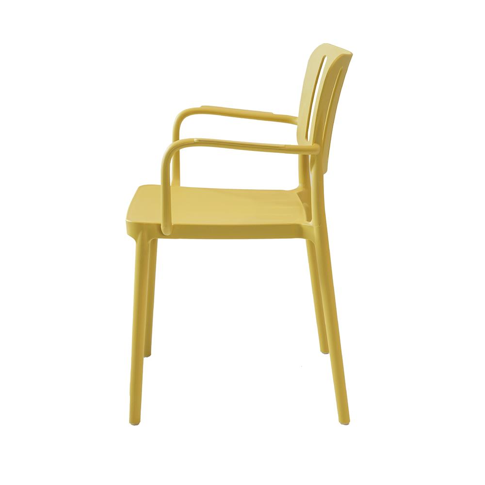 เก้าอี้พลาสติก PIONEER PN92659/1 สีเหลือง