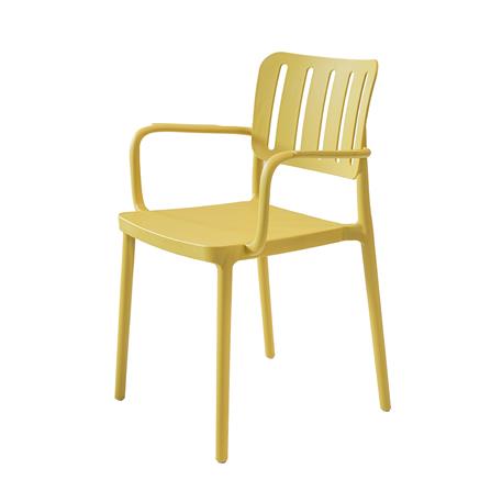 เก้าอี้พลาสติก PIONEER PN92659/1 สีเหลือง_0