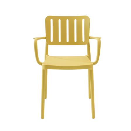 เก้าอี้พลาสติก PIONEER PN92659/1 สีเหลือง_1