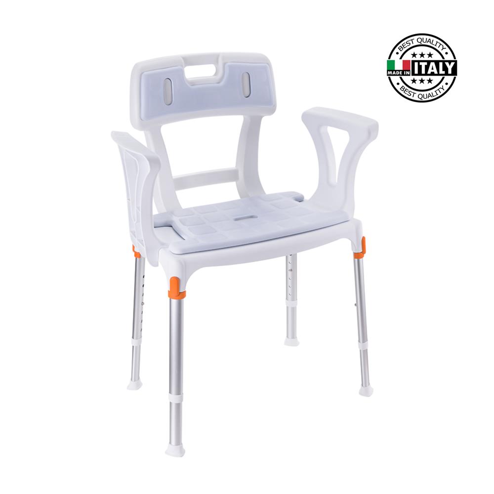 เก้าอี้อาบน้ำ KING 09 KING-SS1BAS02-29KN สีขาว_0