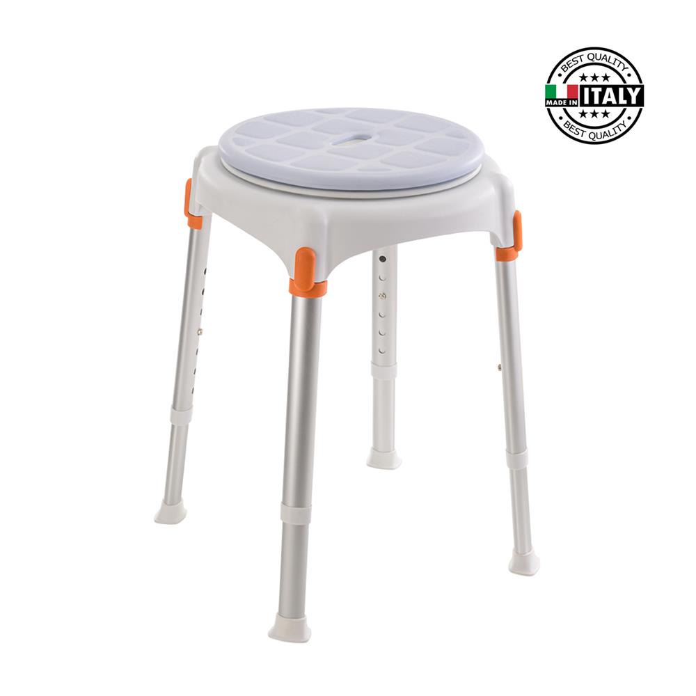 เก้าอี้อาบน้ำ KING 04 KING-STRRAS02-29KN สีขาว_0