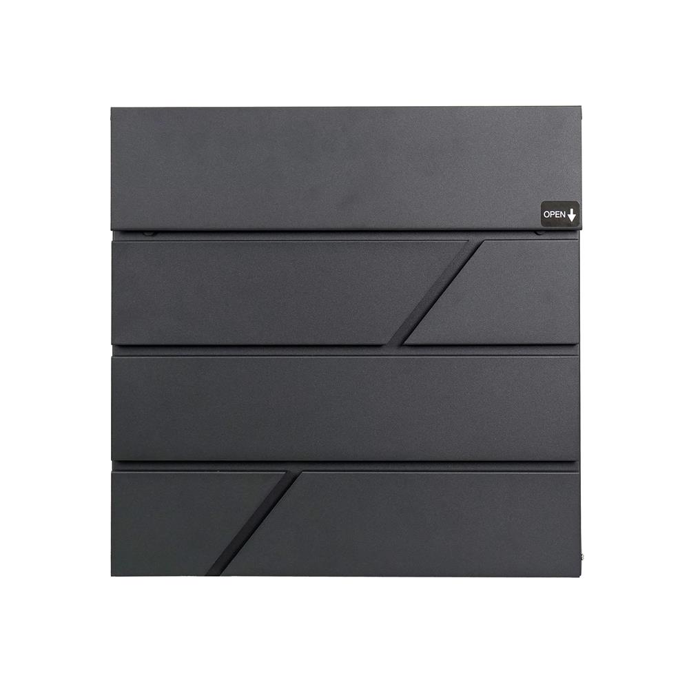 ตู้จดหมาย D MAIL BOX ARNO สีดำ