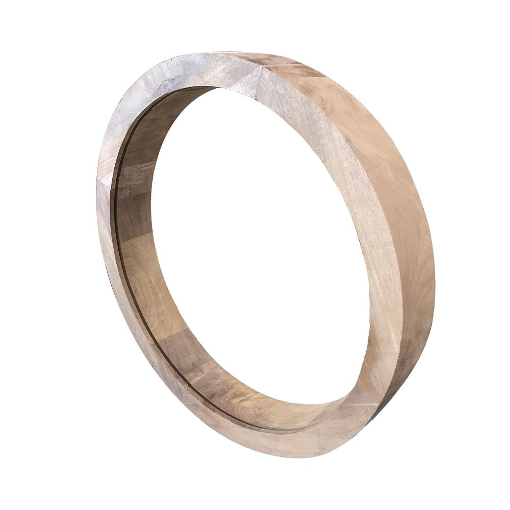 วงกบหน้าต่างโค้ง ไม้เนื้อแข็ง N999 MM01 100x100 ซม. สีธรรมชาติ