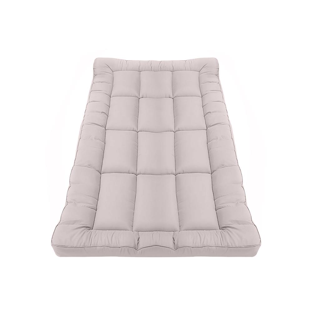 แผ่นรองนอน 3.5 ฟุต HOME LIVING STYLE EASY สีเบจ