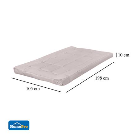 แผ่นรองนอน 3.5 ฟุต HOME LIVING STYLE EASY สีเบจ_8