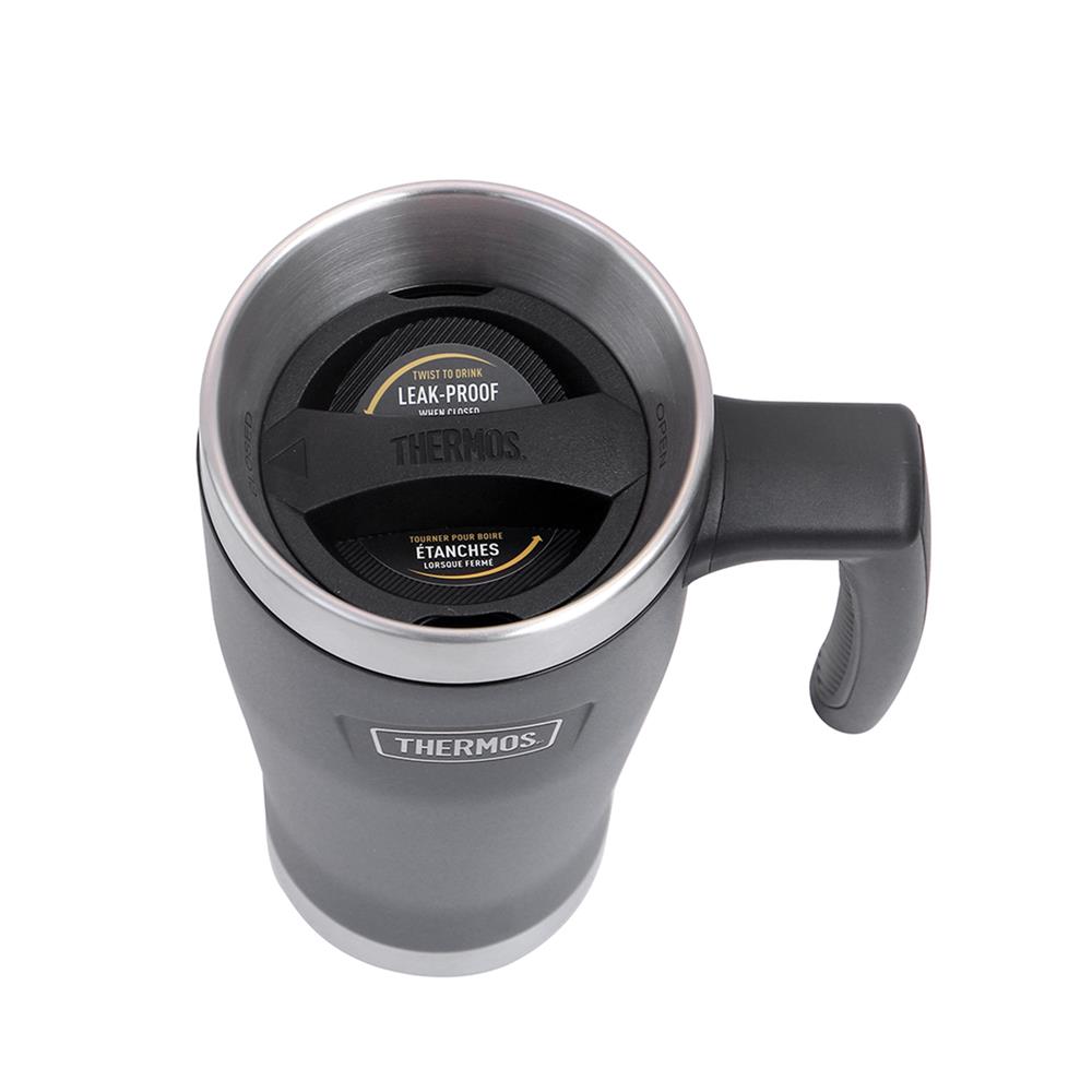 แก้วสุญญากาศมีหู THERMOS GRANITE (GT) 0.47 ลิตร สีดำ