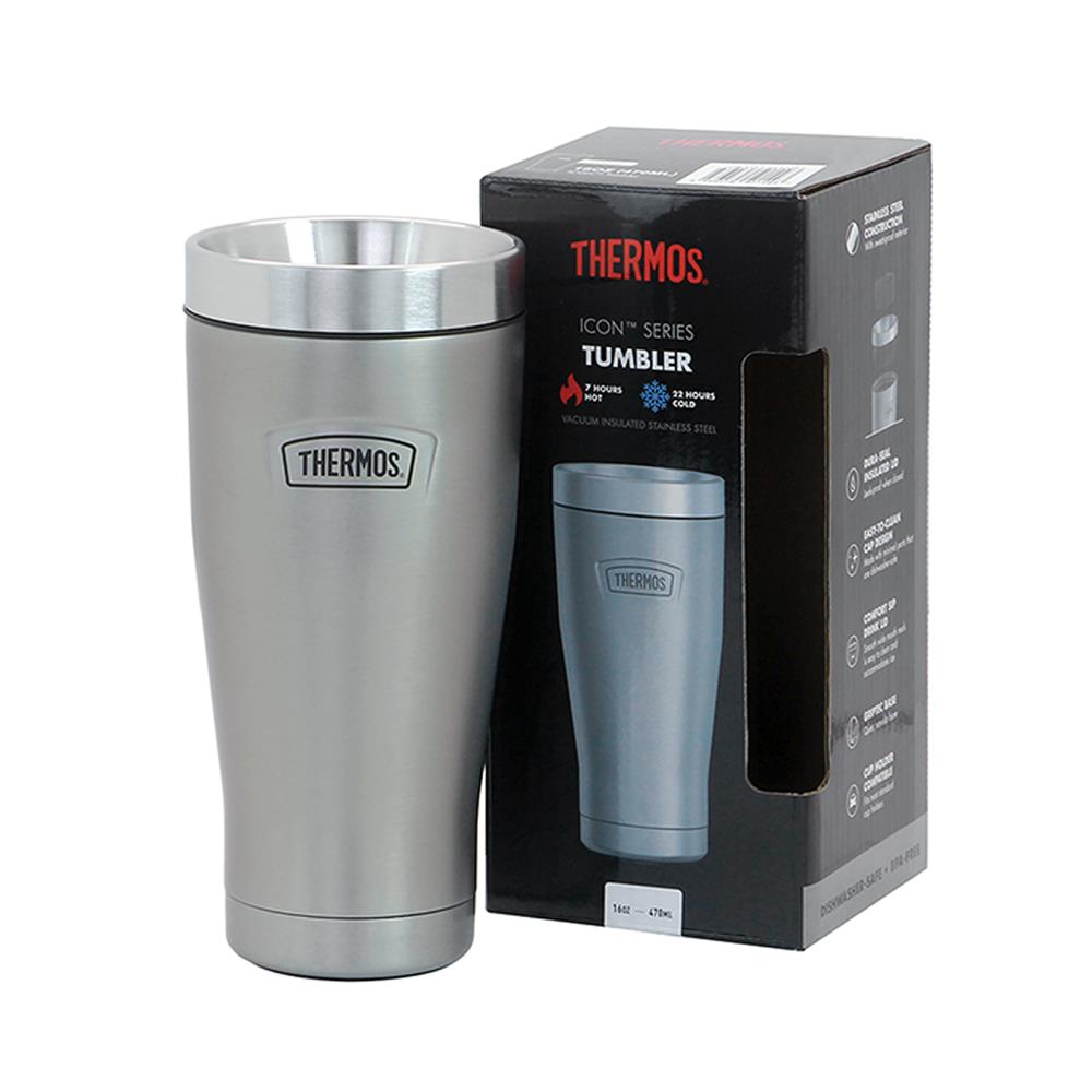 ถ้วยสุญญากาศ THERMOS MATTE (MS) 0.47 ลิตร สีเงิน