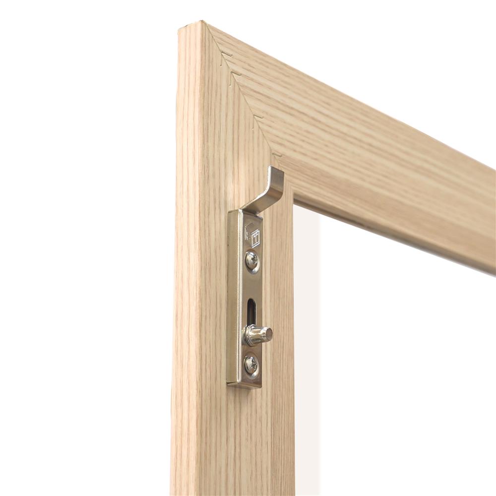 ตู้โชว์ 2 บานเปิด FURDINI MOTIF 118 ซม. สี PINEOAK