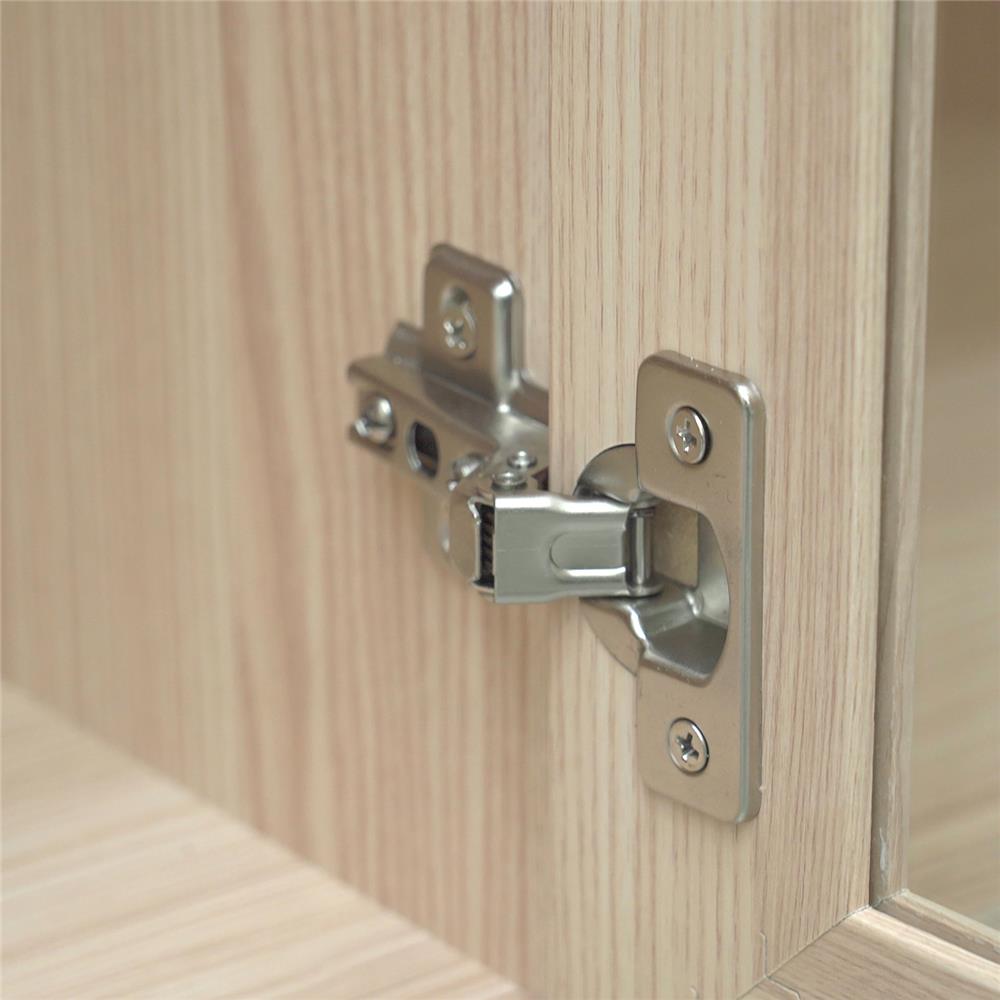 ตู้โชว์ 2 บานเปิด FURDINI MOTIF 118 ซม. สี PINEOAK